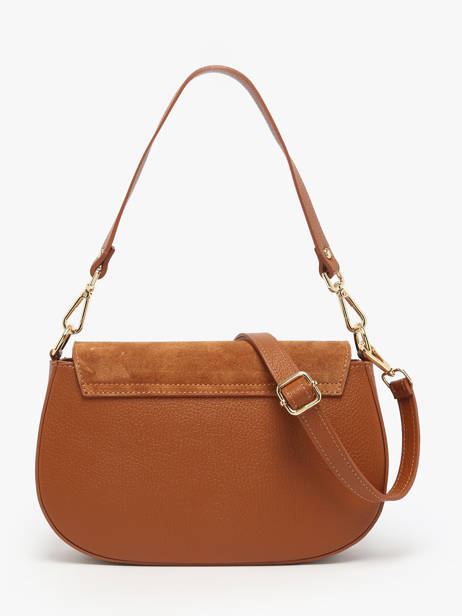 Shoulder Bag Velvet Caviar Leather Milano Orange velvet caviar VC25069 other view 4