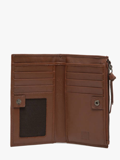Wallet Leather Biba Brown wallet VAW3L other view 1