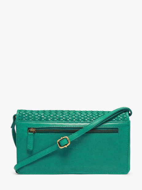 Shoulder Bag Heritage Leather Biba Green heritage ROU1L other view 3