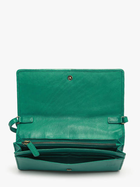 Shoulder Bag Heritage Leather Biba Green heritage ROU1L other view 2