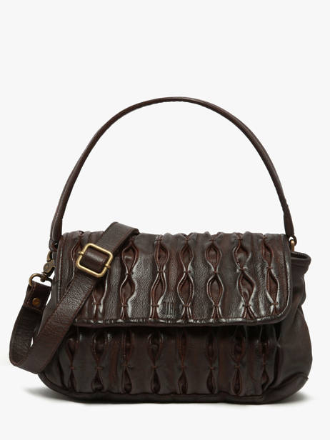 Shoulder Bag Heritage Leather Biba Brown heritage MEE1L