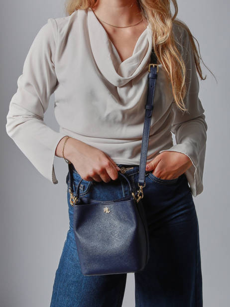 Crossbody Bag Reese Leather Lauren ralph lauren Blue reese 31969365 other view 1