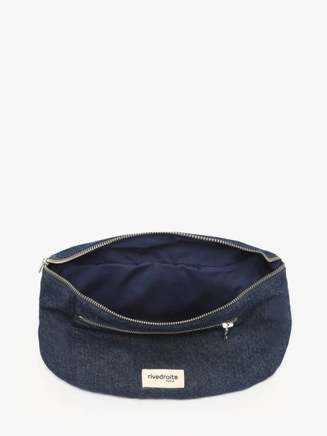 Belt Bag Rivedroite Blue timeless ORSELTIM other view 2