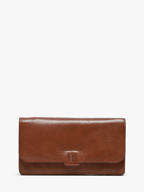 Wallet Leather Biba Brown wallet VET2L