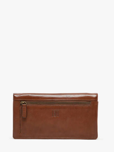Wallet Leather Biba Brown wallet VET2L other view 2