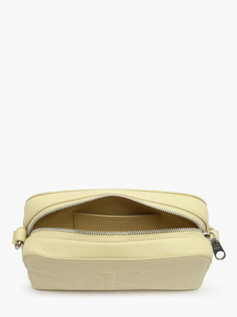 Shoulder Bag Sculpted Calvin klein jeans Yellow sculpted 4K3036G other view 2