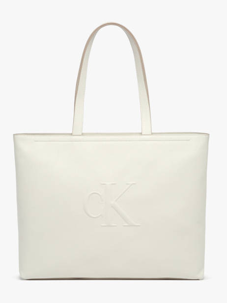 Shoulder Bag Sculpted Calvin klein jeans White sculpted 4K3070G