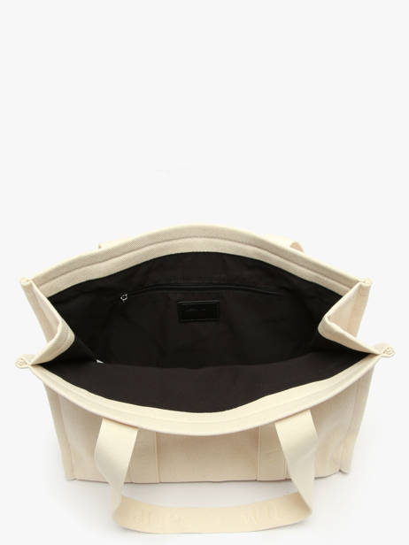 Shoulder Bag Cabas Cotton Vanessa wu Beige cabas MA0135 other view 2
