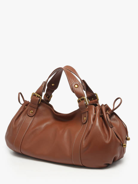 Sac Porté épaule Icone Cuir Gerard darel Marron icone DCS01410 vue secondaire 2