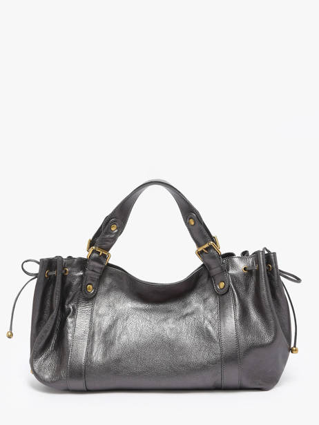 Sac Porté épaule Gun Metal Cuir Gerard darel Gris gun metal DCS01446 vue secondaire 4