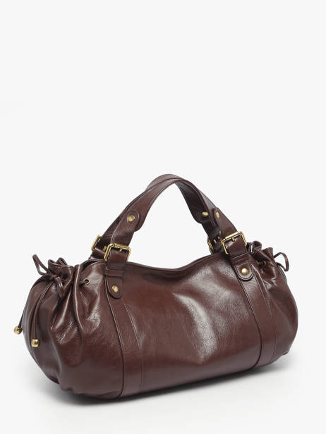 Shoulder Bag Froisse Leather Gerard darel Brown froisse DCS01474 other view 2