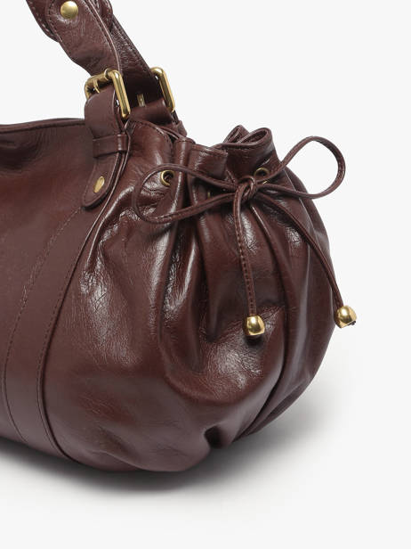 Shoulder Bag Froisse Leather Gerard darel Brown froisse DCS01474 other view 5