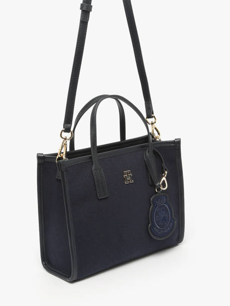 Sac Porté Main Th City Tommy hilfiger Bleu th city AW17852 vue secondaire 2