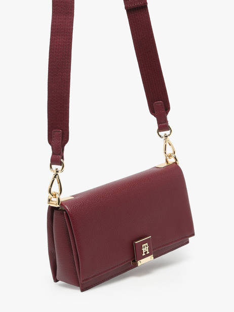 Sac Bandoulière Th Her Tommy hilfiger Rouge th her AW17949 vue secondaire 2