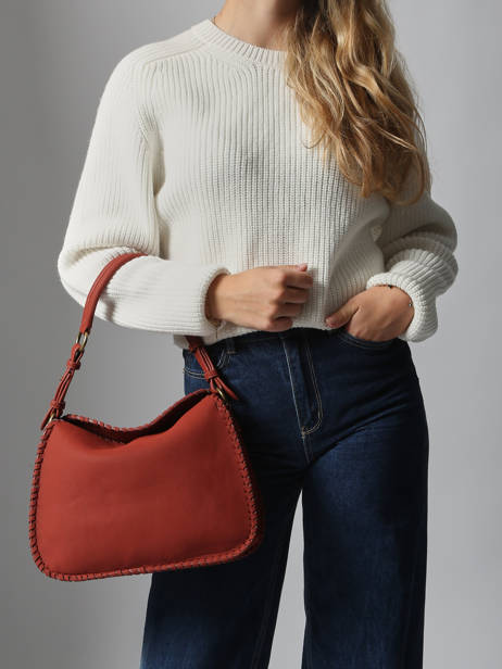 Shoulder Bag Lace Miniprix Red lace 88131 other view 1