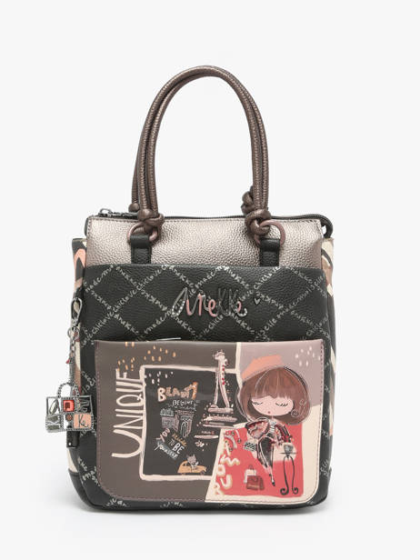 Sac à Dos Anekke Gris mademoiselle 41805288