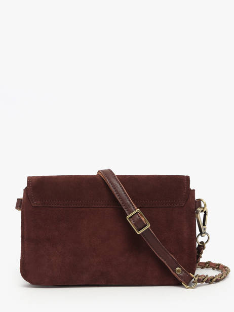 Sac Bandoulière Vintage Cuir Mila louise Beige vintage 3783VC vue secondaire 4