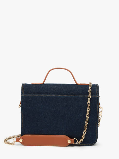 Sac Bandoulière Melle George Denim Brut Paul marius Bleu denim brut GEOR2DEB vue secondaire 4