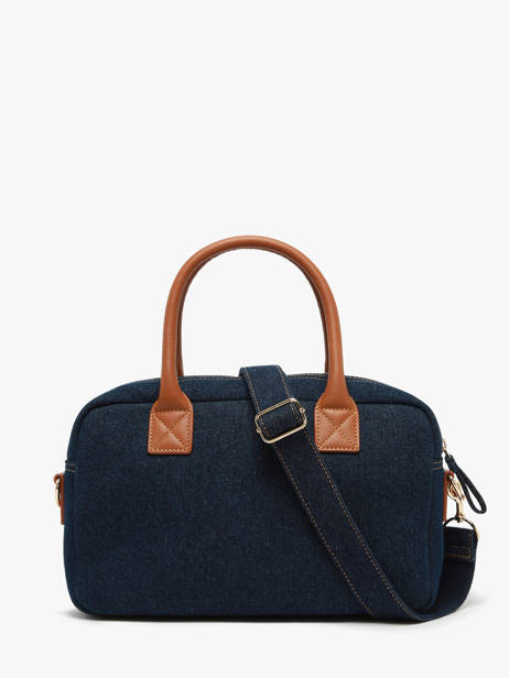 Sac Bandoulière Le Dandy S Denim Brut Paul marius Bleu denim brut DANDSDEB vue secondaire 4