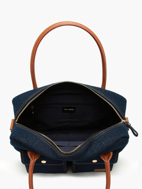 Sac Le Dandy Denim Brut Paul marius Bleu denim brut DANDYDEB vue secondaire 3