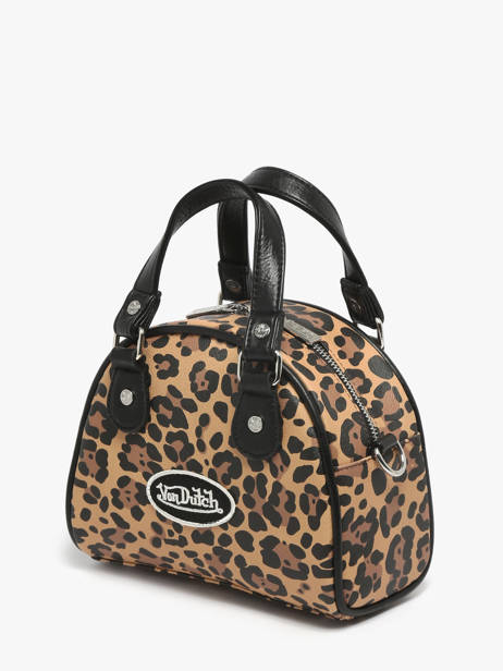 Mini Sac à Main Nolah Léopard Von dutch Multicolore bags NOLAH vue secondaire 2