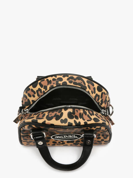 Mini Sac à Main Nolah Léopard Von dutch Multicolore bags NOLAH vue secondaire 3
