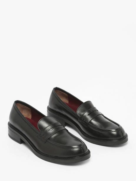 Mocassins En Cuir Aliwell Noir accessoires A3226 vue secondaire 1