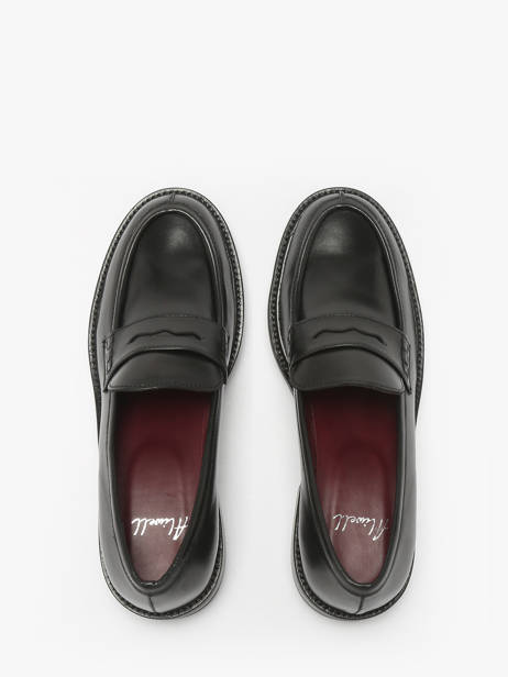 Mocassins En Cuir Aliwell Noir accessoires A3226 vue secondaire 3