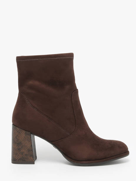 Bottines à Talon Tamaris Marron accessoires 43