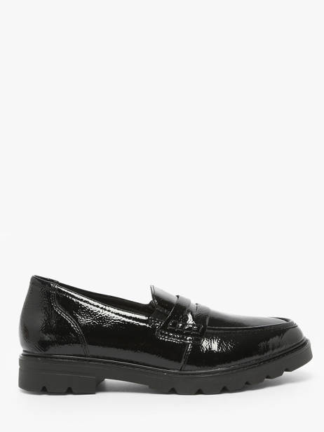 Mocassins En Cuir Remonte Noir accessoires 2