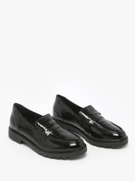 Mocassins En Cuir Remonte Noir accessoires 2 vue secondaire 1