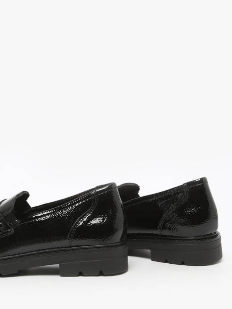 Mocassins En Cuir Remonte Noir accessoires 2 vue secondaire 2