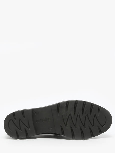 Mocassins En Cuir Remonte Noir accessoires 2 vue secondaire 4