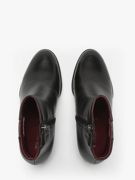 Bottines à Talon En Cuir Tamaris Noir accessoires 45 vue secondaire 3