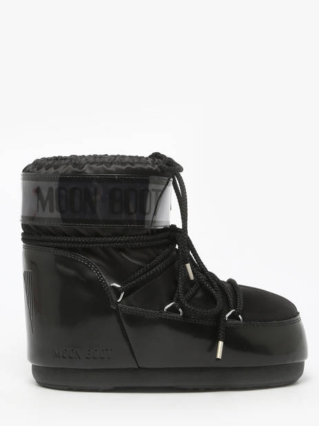 Boots Icon Low Glance Moon boot Noir accessoires D1409350
