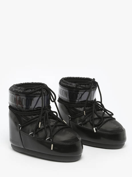 Boots Icon Low Glance Moon boot Noir accessoires D1409350 vue secondaire 1