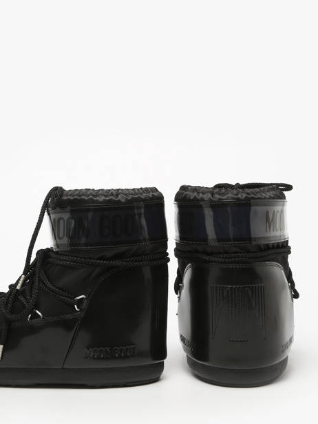 Boots Icon Low Glance Moon boot Noir accessoires D1409350 vue secondaire 2