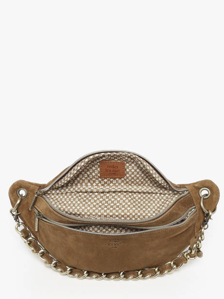 Sac Banane Petra Mila louise Marron vintage 23689V vue secondaire 3