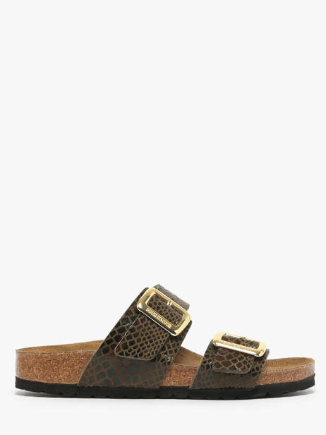 Mules Birkenstock Vert accessoires 1030888