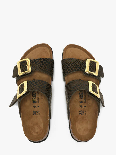 Mules Birkenstock Vert accessoires 1030888 vue secondaire 3