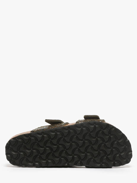 Mules Birkenstock Vert accessoires 1030888 vue secondaire 4