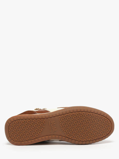 Sneakers En Cuir Mam'zelle Marron accessoires CSGLO31 vue secondaire 4