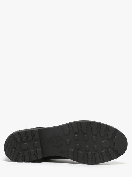 Bottines En Cuir Myma Noir accessoires 8607 vue secondaire 4