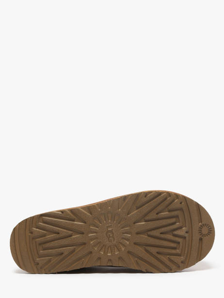 Chaussons En Cuir Ugg Marron accessoires 1174470 vue secondaire 4