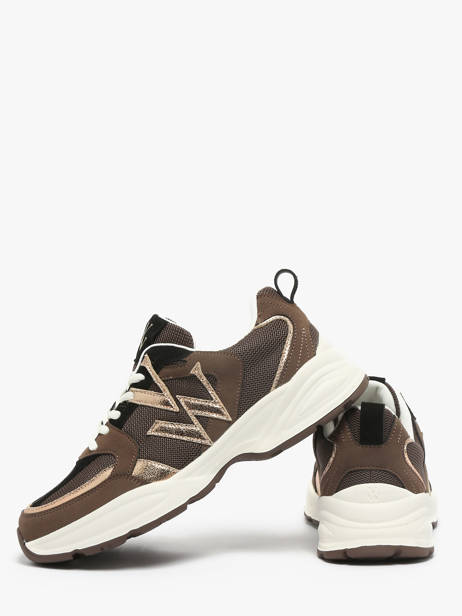 Sneakers Vanessa wu Marron accessoires BK2811CH vue secondaire 2