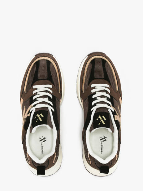 Sneakers Vanessa wu Marron accessoires BK2811CH vue secondaire 3
