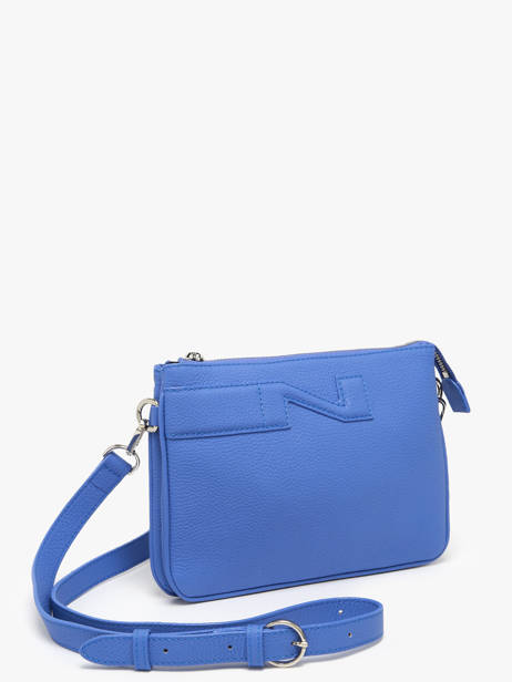 Sac Bandoulière Milano Cuir Nathan baume Bleu n city 3 vue secondaire 2