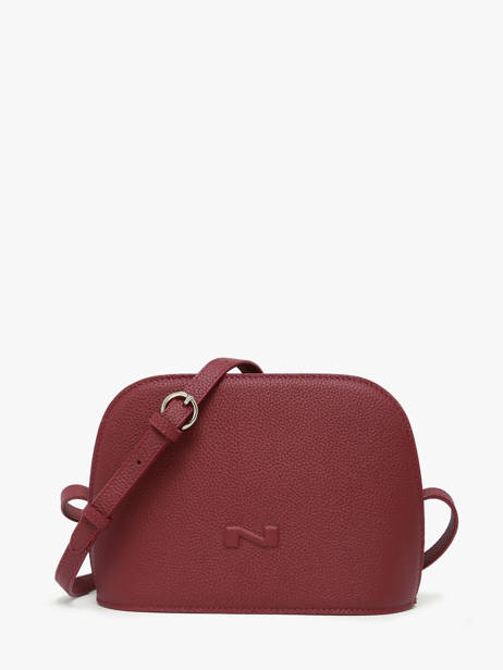 Sac Bandoulière Lilou Cuir Nathan baume Violet egee 2