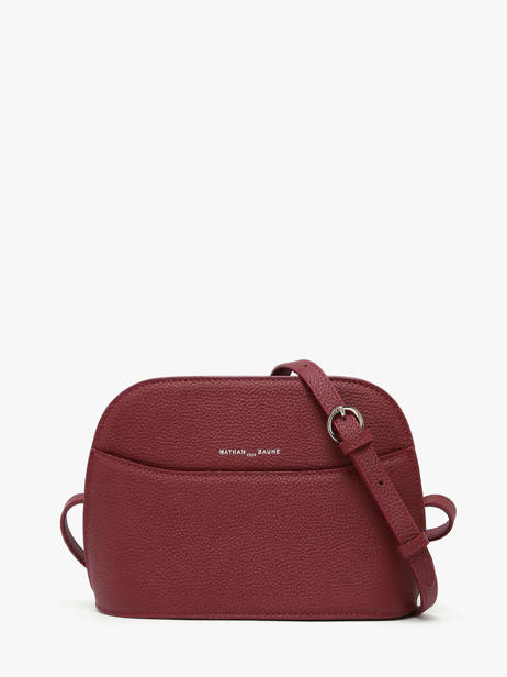 Sac Bandoulière Lilou Cuir Nathan baume Violet egee 2 vue secondaire 4