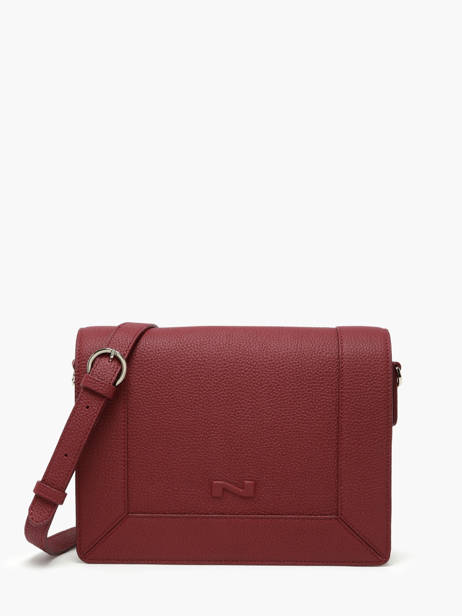 Sac Bandoulière Rotterdam Cuir Nathan baume Violet mondrian 3